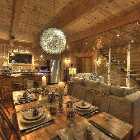 Les Bouleaux - Les Chalets Spa Canada 拉马巴耶 外观 照片