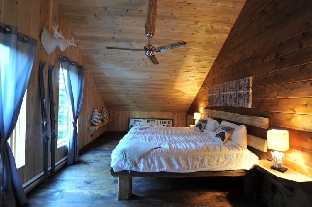 Les Bouleaux - Les Chalets Spa Canada 拉马巴耶 外观 照片