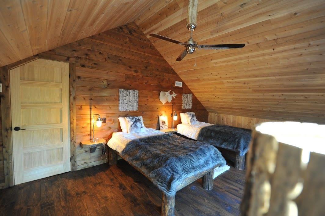 Les Bouleaux - Les Chalets Spa Canada 拉马巴耶 外观 照片