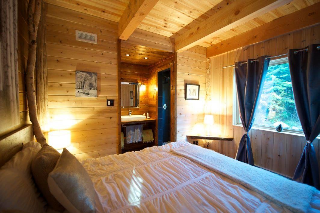 Les Bouleaux - Les Chalets Spa Canada 拉马巴耶 外观 照片