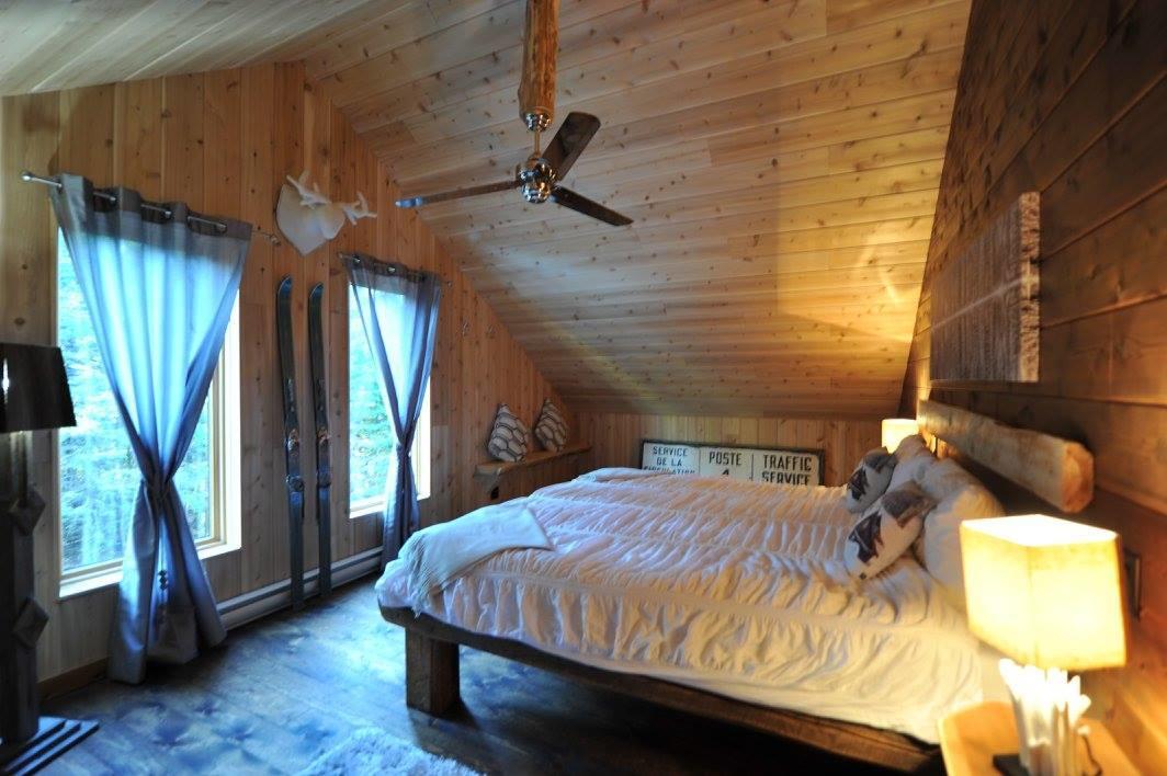 Les Bouleaux - Les Chalets Spa Canada 拉马巴耶 外观 照片