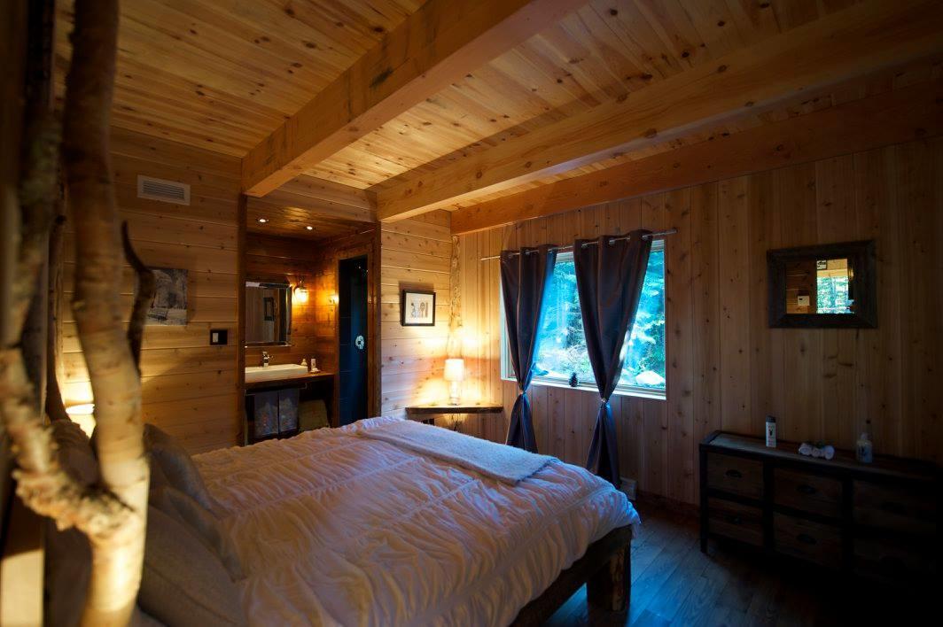 Les Bouleaux - Les Chalets Spa Canada 拉马巴耶 外观 照片
