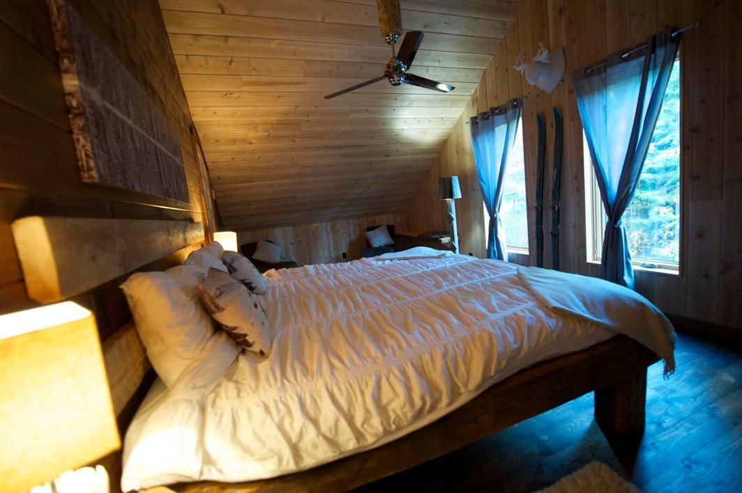 Les Bouleaux - Les Chalets Spa Canada 拉马巴耶 外观 照片