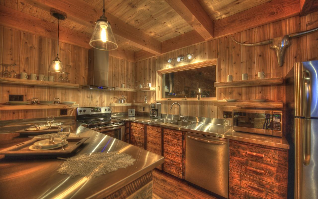 Les Bouleaux - Les Chalets Spa Canada 拉马巴耶 外观 照片