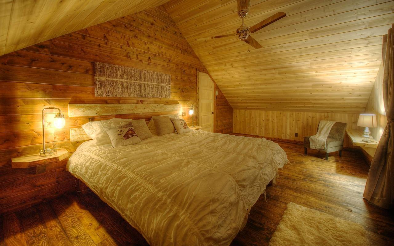 Les Bouleaux - Les Chalets Spa Canada 拉马巴耶 外观 照片